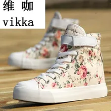 Women canvas shoes for 2017 spring and autumn female High-top pure black classic casual shoes footwear size 35-44