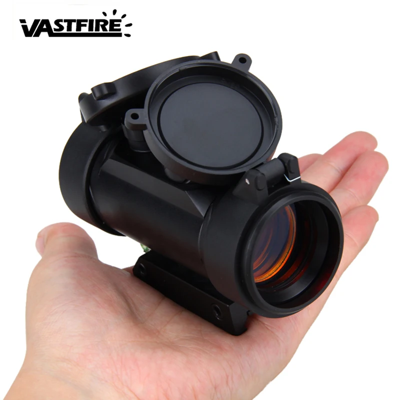 

Hunting Riflescope 5M.O.A. Red Dot Unlimited 1X40 11mm &20mm Tactical Holographic Rifle Scope Sight with Bubble Level 30mm Lens