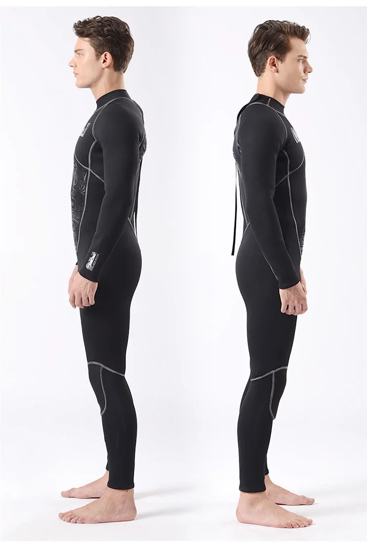 SLINX 3 мм неопреновый костюм для подводного плавания для всего тела для Мужчин гидрокостюм для плавания флисовая подкладка для зимнего серфинга для подводного плавания для подводной охоты