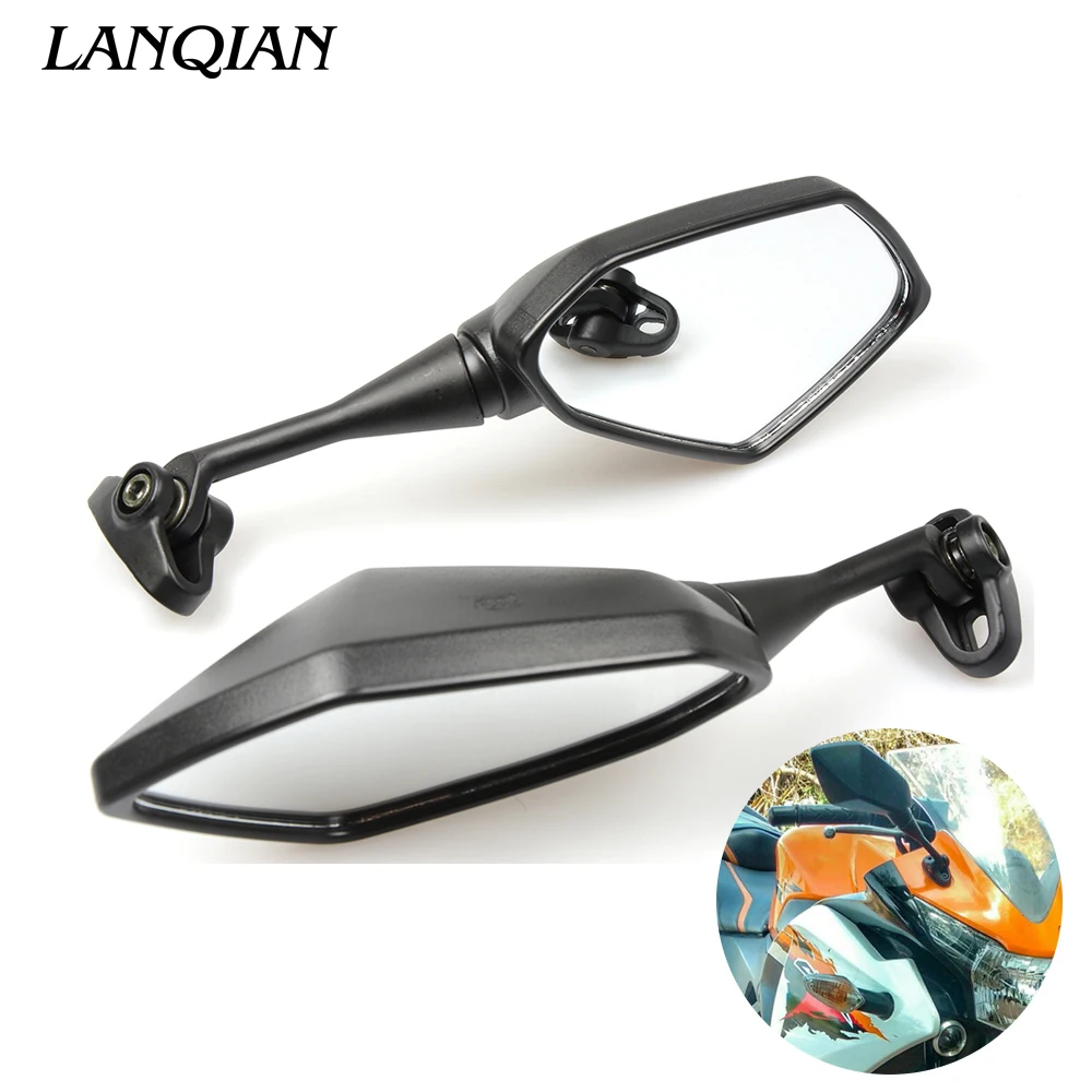 Universal Sportbike Side Mirror Motorcycle Mirror For Yamaha FZ6 xmax