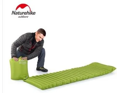 Naturehike في خفيفة في الهواء الطلق مرتبة هوائية مويستوريبروف نفخ الهواء حصيرة مع TPU سرير تخييم خيمة التخييم حصيرة وسادة النوم