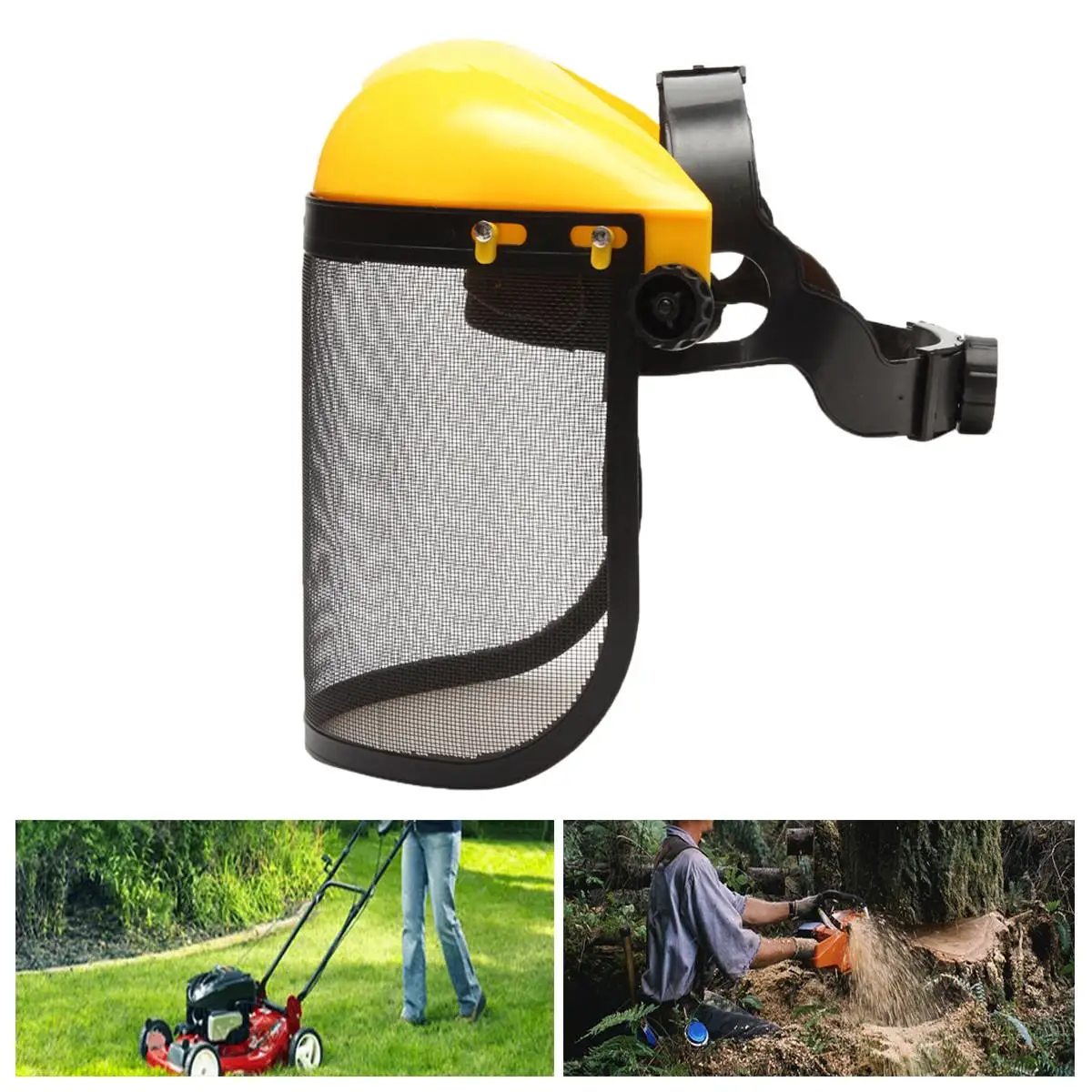 

New Arrival Mesh Chainsaw Safety Helmet Hat Logging Brushcutter Forestry Visor Protection