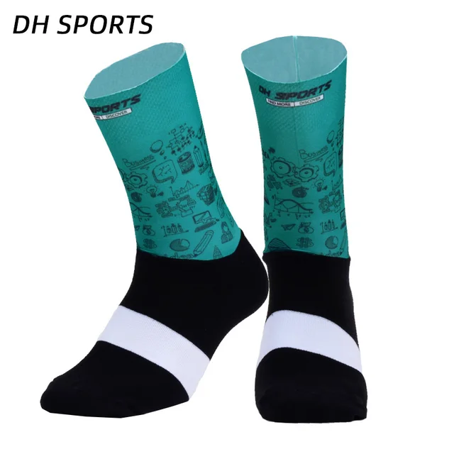 US $3.99 New Fiber Fabric Cycling Socks Professional Comfortable Men Women Bicycle Running Sport Socks Anti 