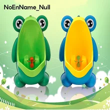 Kawaii Детские лягушка Туалет тренер детский Писсуар для мальчика Дети горшок практика Писсуар для младенцев Пи Trainning