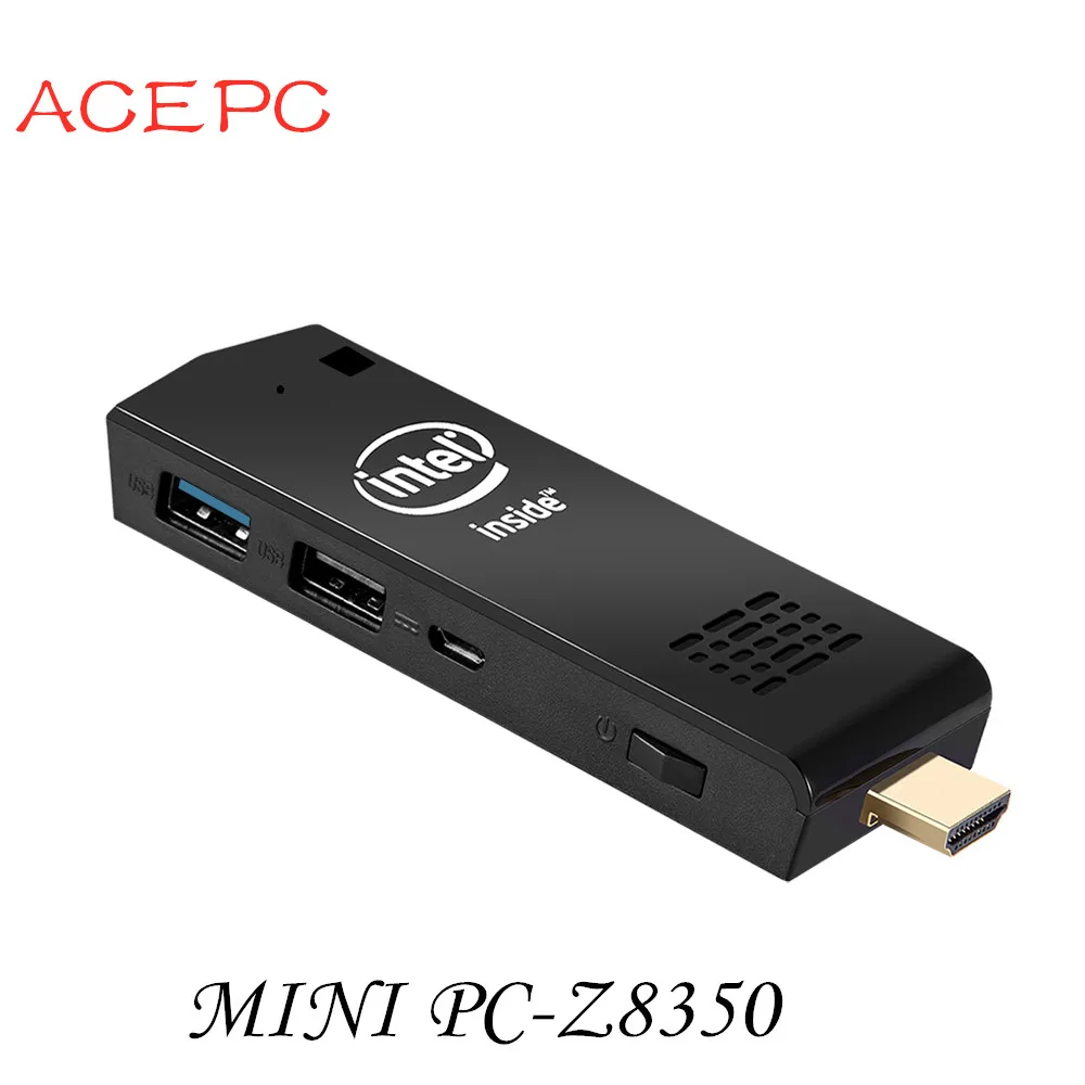 

W5 PRO Mini PC Windows 10 licenced 4GB RAM 64GB ROM Intel atom Z8350 Micro PC Intel Compute Stick Quad Core 1.44GHz 2.4G&5G WiFi