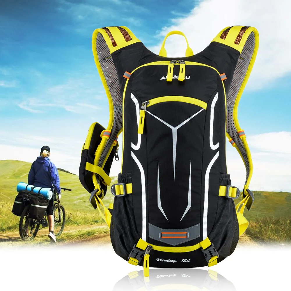 Sale 18L Water-resistant Breathable Cycling Bicycle Shoulder Backpack Ultralight Outdoor Sports Riding Travel Mountaineering Bag 53 Sale 18L Water-resistant Breathable Cycling Bicycle Shoulder Backpack Ultralight Outdoor Sports Riding Travel Mountaineering Bag 53