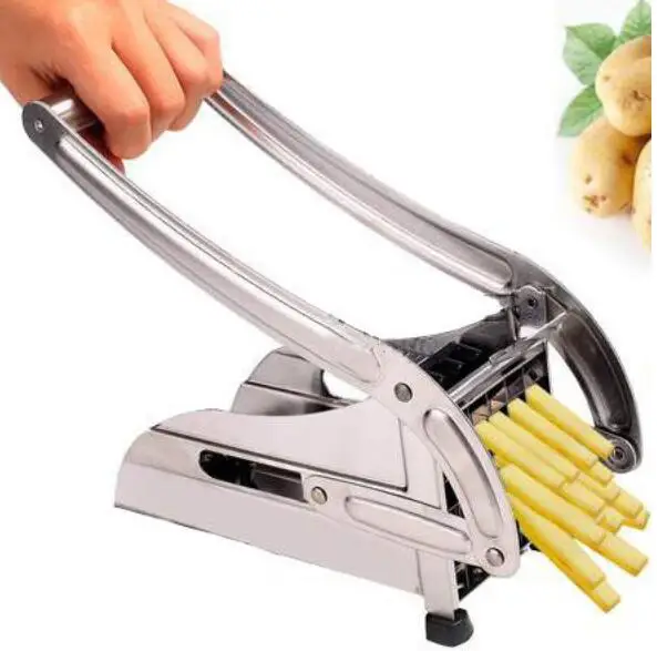 

Homeuse Easy Manual French Fry Cutters Potato Strips Slicer
