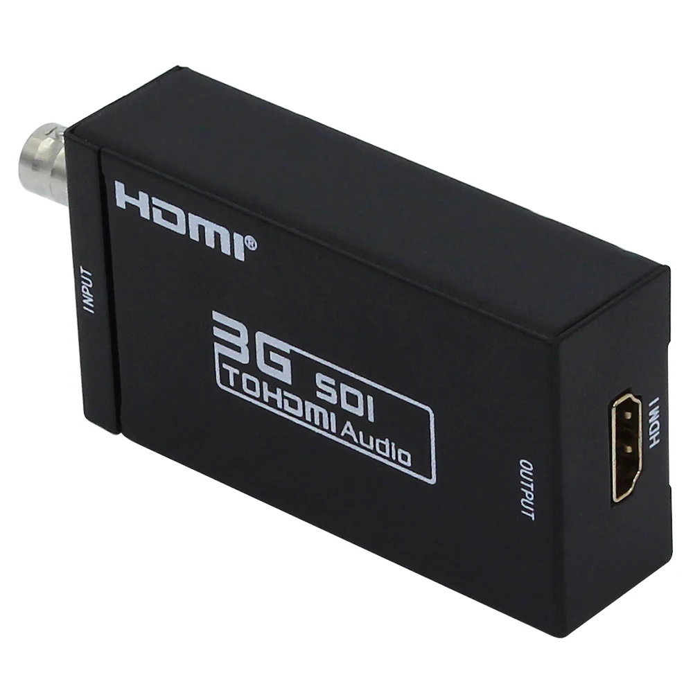 Sdi para Hdmi Varejo Mini hd 3g Conversor Adaptador Suporte Hd sdi e 3g sdi Sinais Mostrando no Monitor Hdmi Livre Grátis - Image 6