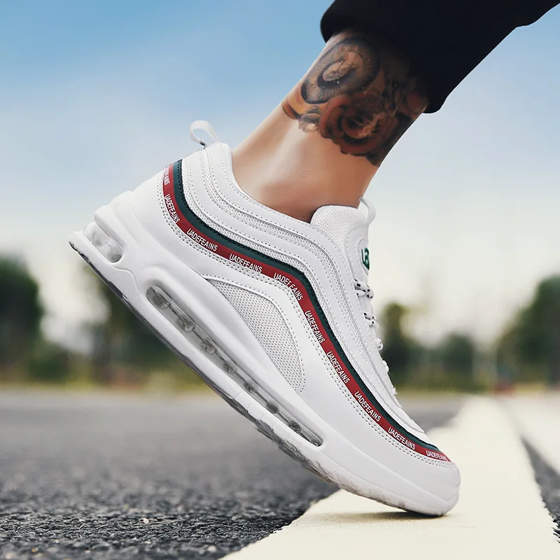 

Max Sosa 2019 Light Weight Running Shoes For men Air Sole Cushioning Breathable High Quality bullet Sport Shoes
