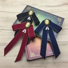 Ретро галстуки-бабочки для женщин Свадебные студенческие украшения колледжа бабочка классическая бабочка модная классическая рубашка украшения на шею