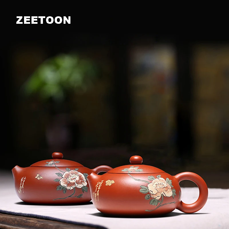 Masterpiece Yixing Purple Clay Teapot Chinese Kung Fu Tea Set All