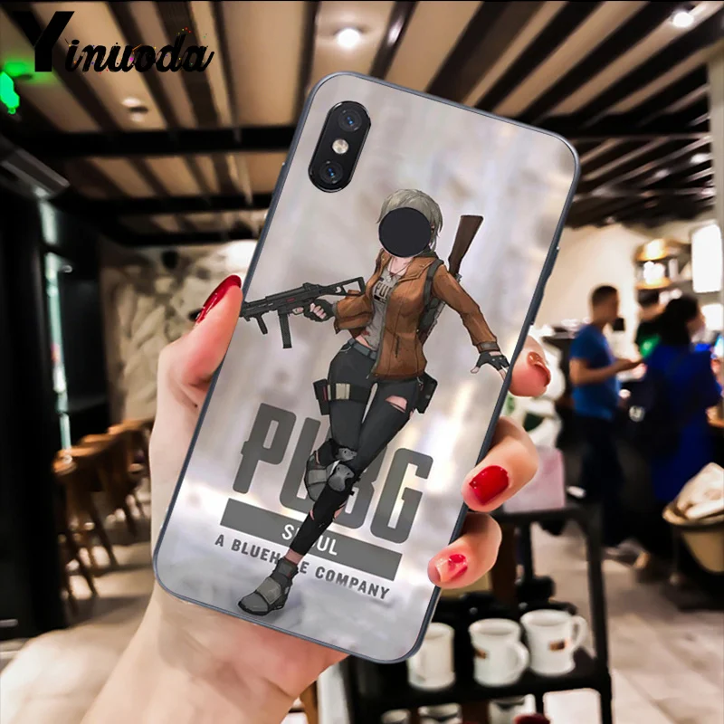 Yinuoda игра Playerunknown's Battlegrounds PUBG PhoneCase для Xiao mi Redm4X 6A 5A 7A Red mi 5 5Plus Note8 8Pro 7 mi A1 A2Lite