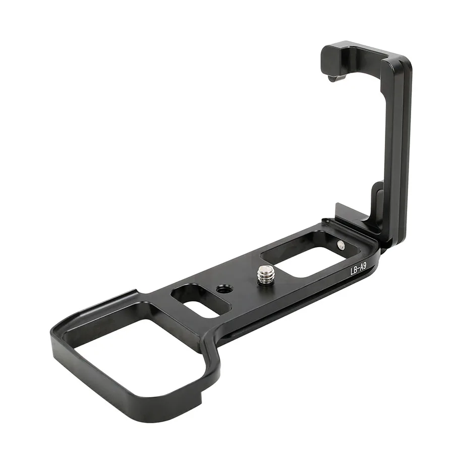 CNC алюминия Quick Release Plate 1/4 ''винтами l-пластина для Sony ilce-9 A9 4 К цифровой Камера штатив шаровой головкой Интимные аксессуары