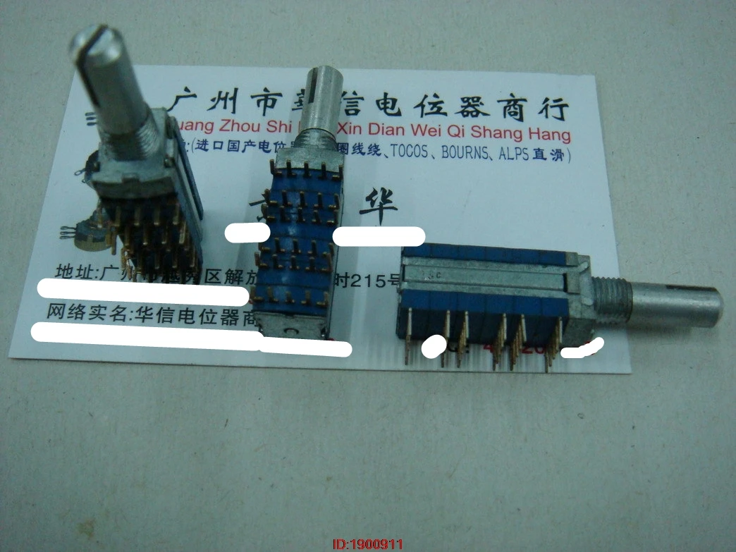 

1pcs/lot Japan ALPS band switch 6 4-axis shaft length 20MMX6MM