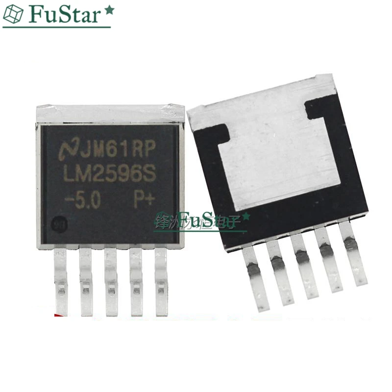 

10pcs/lot LM2596S-5.0 LM2596S LM2596 2596 TO263 Voltage Regulator