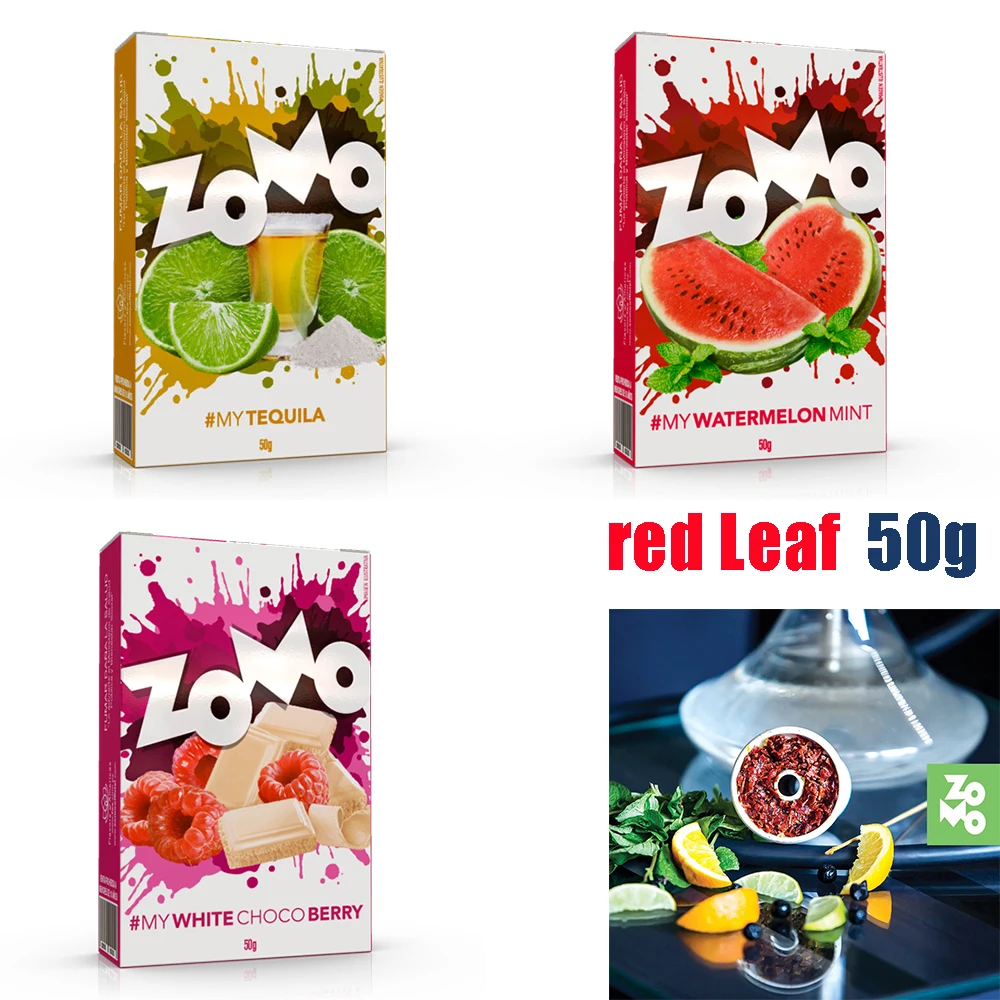 JMSBOND Tobacco Hookah Flavors 50g Bar Glass Shisha Tobacco Accessories