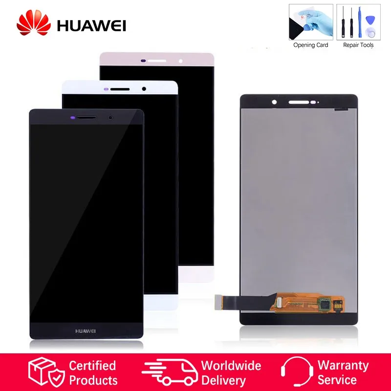 

Display For Huawei P8 Max LCD Touch Screen with Frame Replacement For Huawei P8 Max Display DAV-703L P8Max White