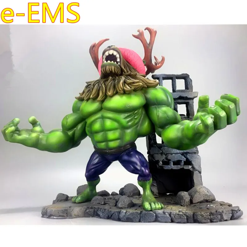 

Anime ONE PIECE Tony Tony Chopper Cosplay Hulk GK Resin Statue Action Figure Model Giocattolo G2549