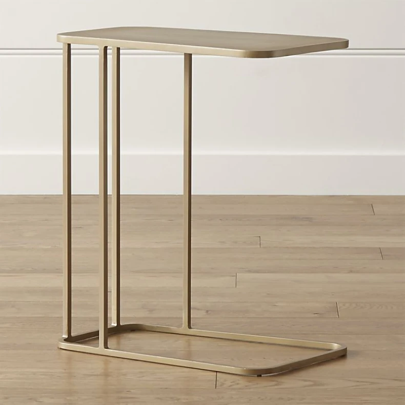 The modern contracted small tea table. The edge of the table of iron edge table ark Nordic small square table..16