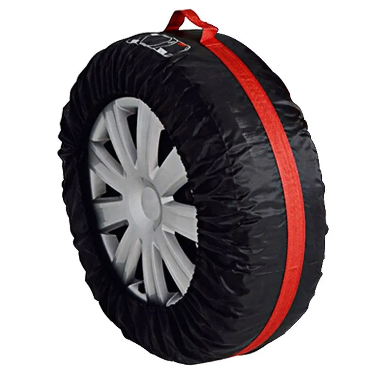 Auto Care 13" 16" 4PCS/SET Spare Tyre Cover Tire Cover Storage Bag with