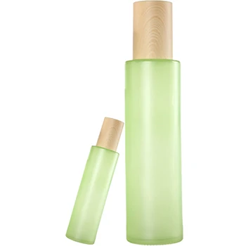 

2Pcs 30ml/120ml Empty Makeup Bottles Refillable Glass Vials for Essential Oil Fine Mist Toner Liquid Aftershave Perfume