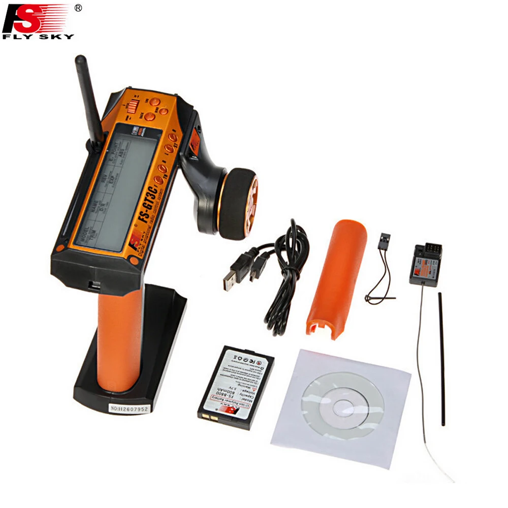 Flysky FS-GT3C GT3C Transmitter Remote Control With GR3E Receiver For RC Car Truck Crawler Jeep Boat 4WD | Игрушки и хобби