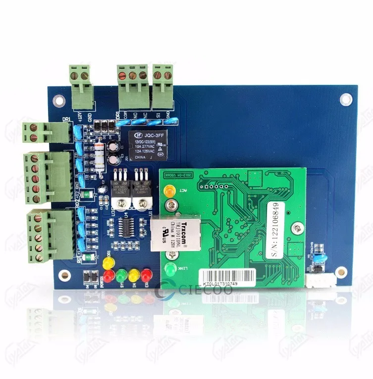 

Free Shipping single door two way access control panel with TCP/IP web server function door access software sdk system RFID CE