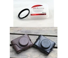 2 in 1 JYC 40MM Lens UV Filter + Camera bag case with shoulder strap for Fujifilm Fuji X10 X20 X-10 X-20