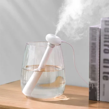 

Doughnut Mini Humidifier Shape Detachable Portable USB Universal Car Home Ultrasonic Air Purifier Refresher Diffuser Mist Maker