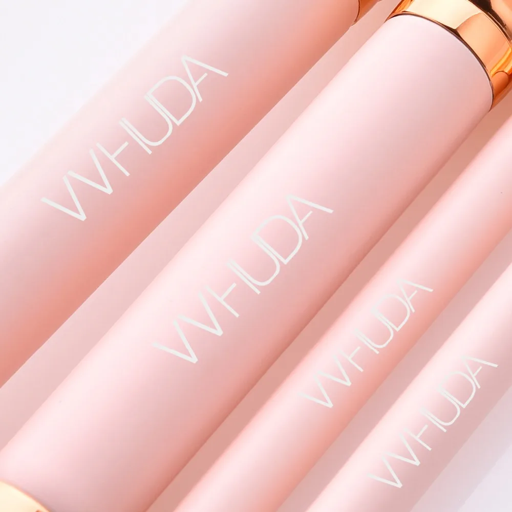Conjunto de Pincéis de Maquiagem Pincéis de Maquiagem com Ponta Profissional sem Crueldade Ferramentas de Duas Kit de 4 Vvhuda Dupla Face Vias 5 Aplicador de sombra