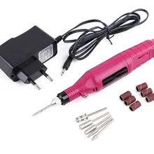 Инструменты для ногтей косметические инструменты электрический шлифовальный станок для ногтей красный