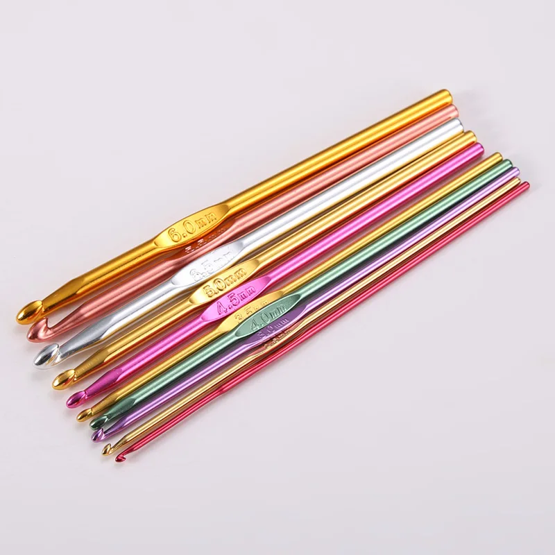 22Pcs-Set-Multi-colour-Aluminum-Crochet-Hooks-Needles-Knit-Weave-Craft-Yarn-Sewing-Tools-Knitting-Needles (4)