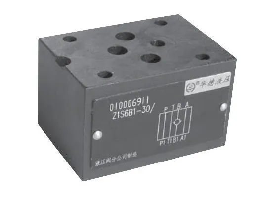 Гидравлический клапан Z1S6A3-30B/V суперпозиционный тип обратный клапан