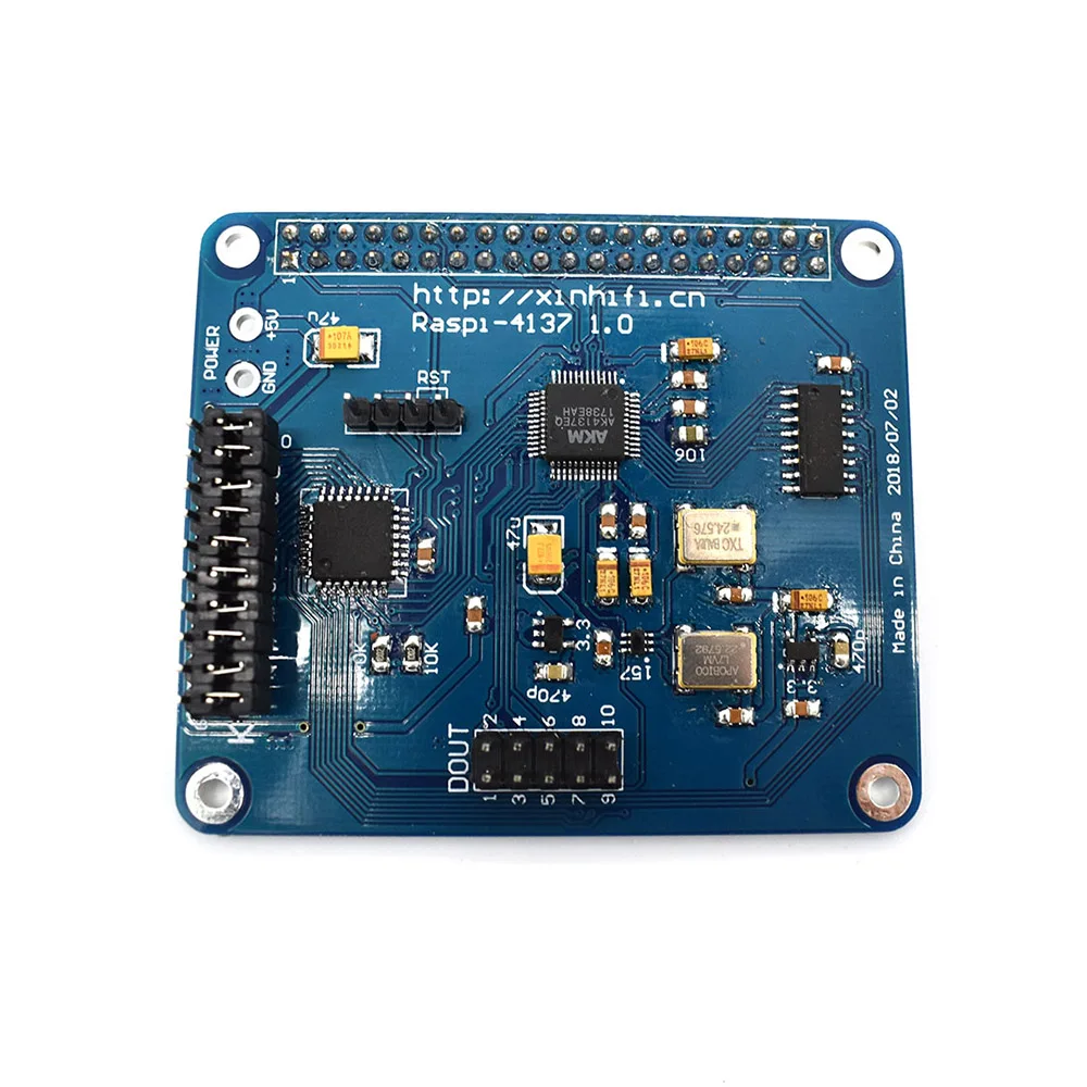 Фонарь Raspberry Pi 2B 3B + цифровой трансляционный сетевой плеер поддерживает выход I2S 32