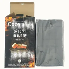 1 коробка Coco Brico Shisha Hoookah уголь медленное сжигание 72 кубов/коробка или 96 кубов/коробка