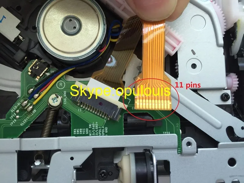 Alpine DP33U single CD drive loader without PCB for Mercdes MN2830 MN2840 MN2850 Hyundai car radio MP3 (4)