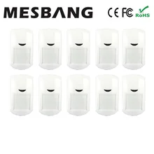 Горячая Mesbang беспроводной pir сенсор 433 МГц для GSM сигнализация