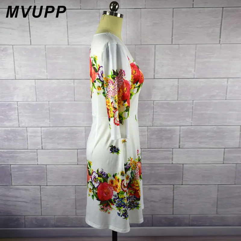 MVUPP/платья для мамы и дочки; одинаковые комплекты для семьи; одежда с цветочным принтом для мамы и дочки; вечернее платье для маленьких девочек