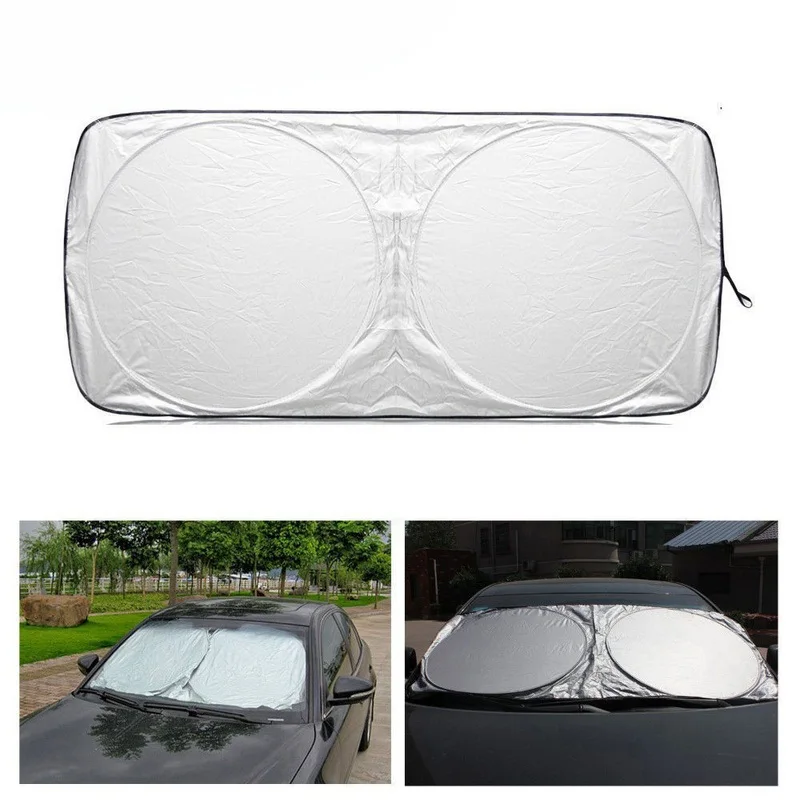 Car Windshield Cover Window Solar Protection Front Rear Window Foldable