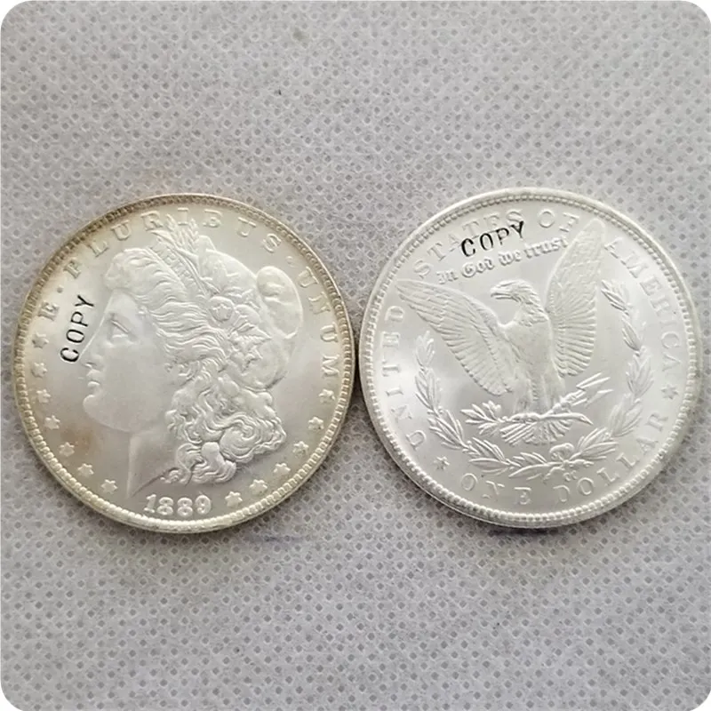 UNC США(1878-1893) CC Morgan монета доллар копия монет памятные монеты-копии монет медаль коллекционные монеты - Цвет: 1899