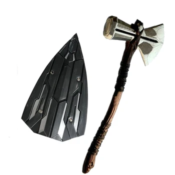 

1:1 cosplay Thor Axe Hammer Stormbreaker vengers War Shield Weapons