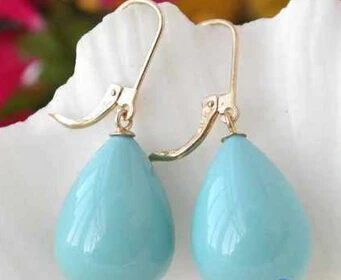 

hot sell new - shitou 00732 turquoise SOUTHSEA SHELL PEARL EARRING