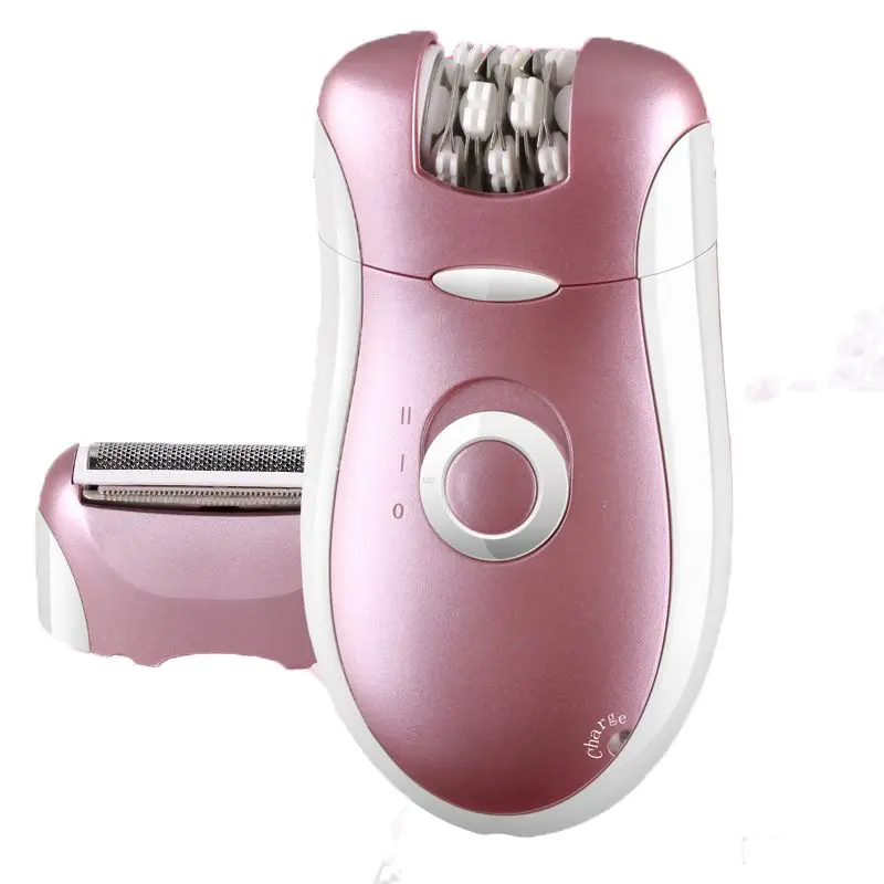

Kemei 2 in 1 electric rechargeable woman epilator beard shaver epilator for body
