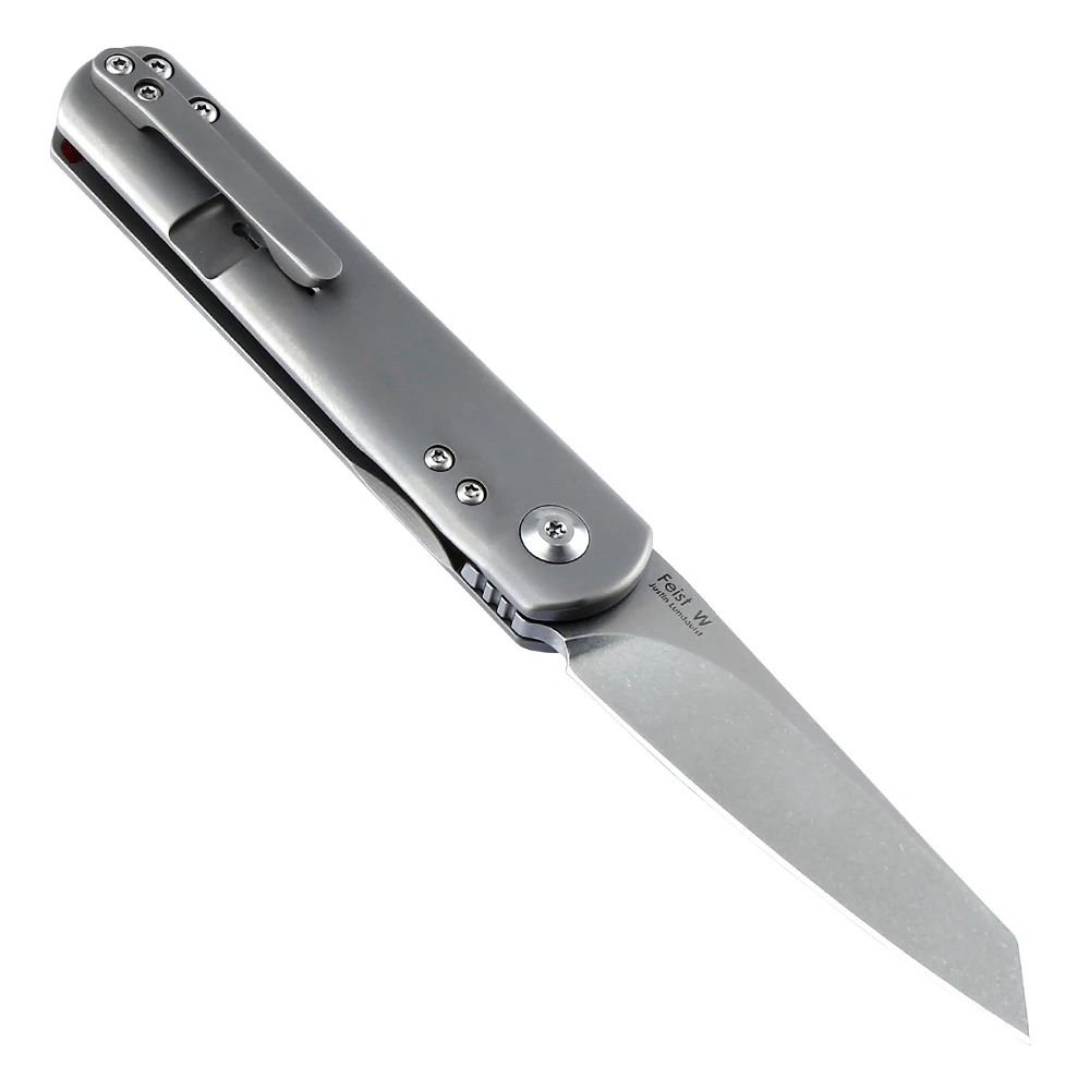 Складной нож Kizer, Новое поступление, нож для выживания, нож Feist, специальная ручка с отверстиями