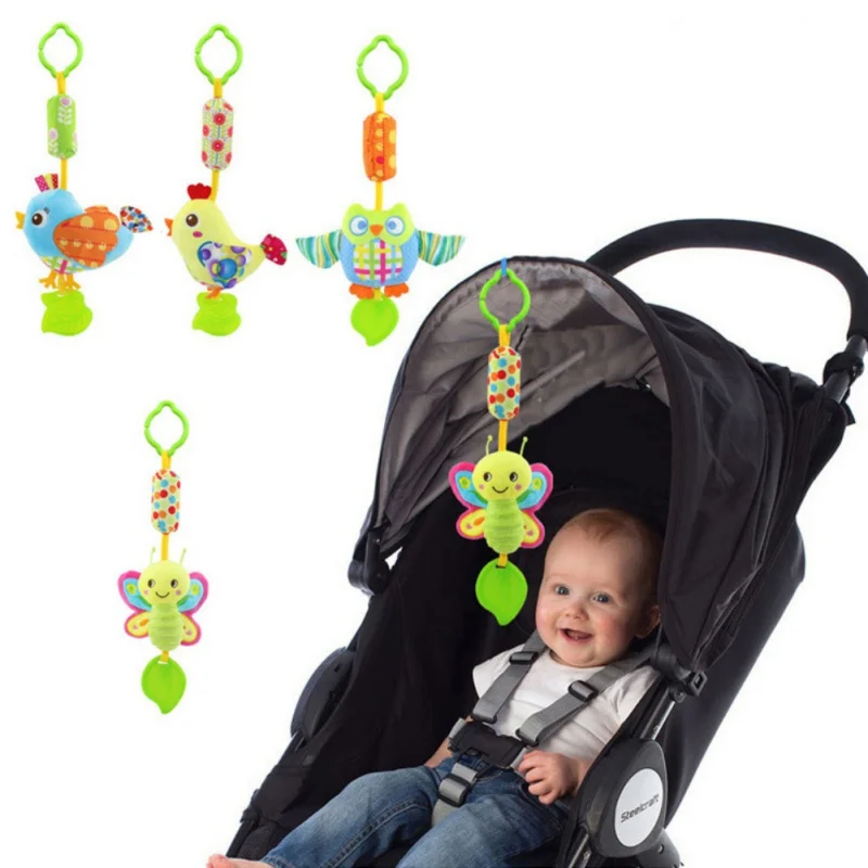 Для новорожденных мягкая игрушка-каталка Постельные принадлежности Интимные аксессуары колокольчик пояс латексный Детские коляски