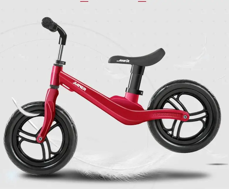 Perfect Pedal-less Balance Bike Magnesium Alloy Kids balance Bicycle For 2~6 Years Old Children complete bike for kids Integrated wheel 3