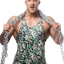 GYMOHYEAH мода печатных повседневное жилет без рукавов Фитнес костюмы Топы корректирующие для мужчин спортивная облегающая быстрое высыхание Бодибилдинг