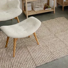 Hand Made Thicken Linen Cotton Woven Carpets For Living Room Bedroom Rug Study room Tatami Carpet Household Mat Home Decoration