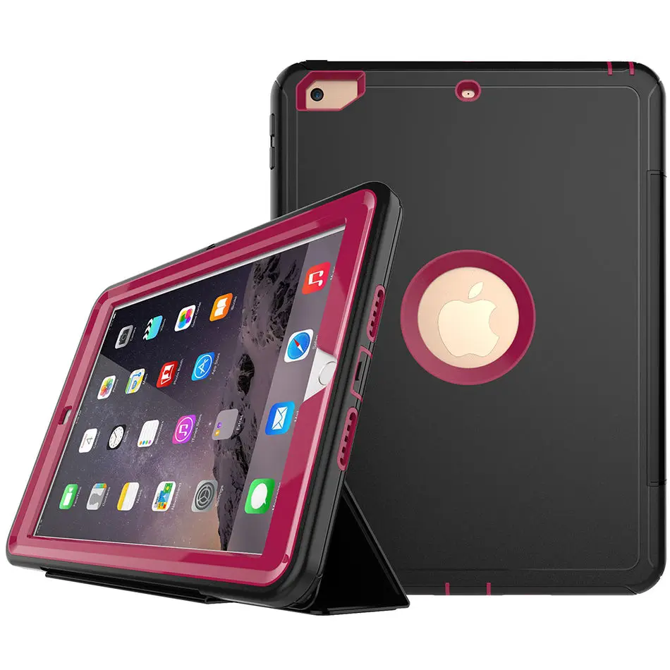 Limelan противоударный дети Безопасный чехол для Apple iPad 9,7 2017 чехол Smart Cover принципиально Tablet сна основа модель A1822 A1823