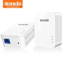 Tenda PH3 комплект AV1000 гигабитный адаптер Powerline, адаптер Ethernet 1000 Мбит/с PLC, беспроводной WiFi Партнер, IPTV, Plug and Play